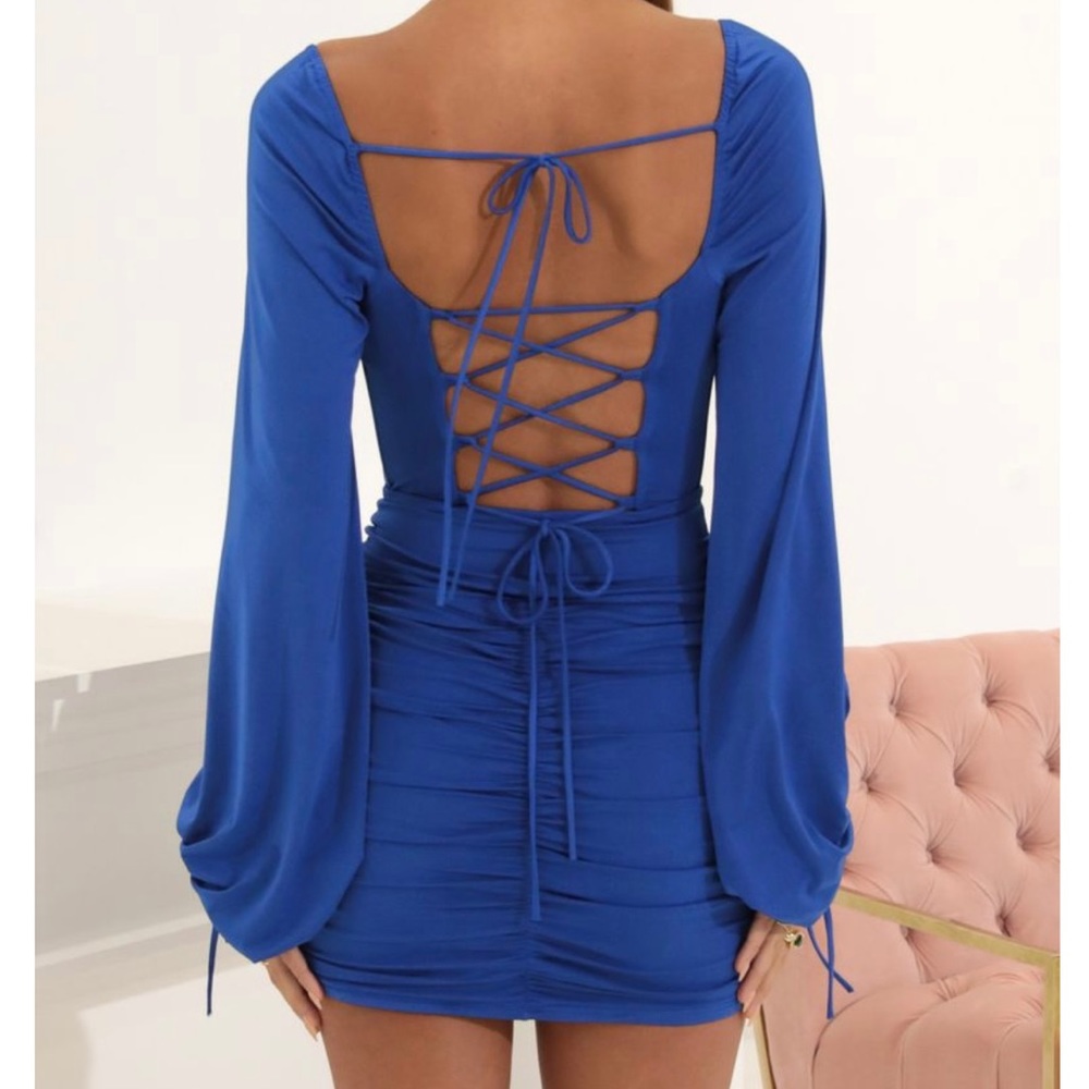 Lucy in the Sky Blue dress size small. Worn once.